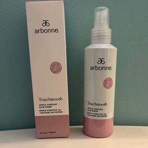 Arbonne TrueSmooth Hair Rinse - White and Pink